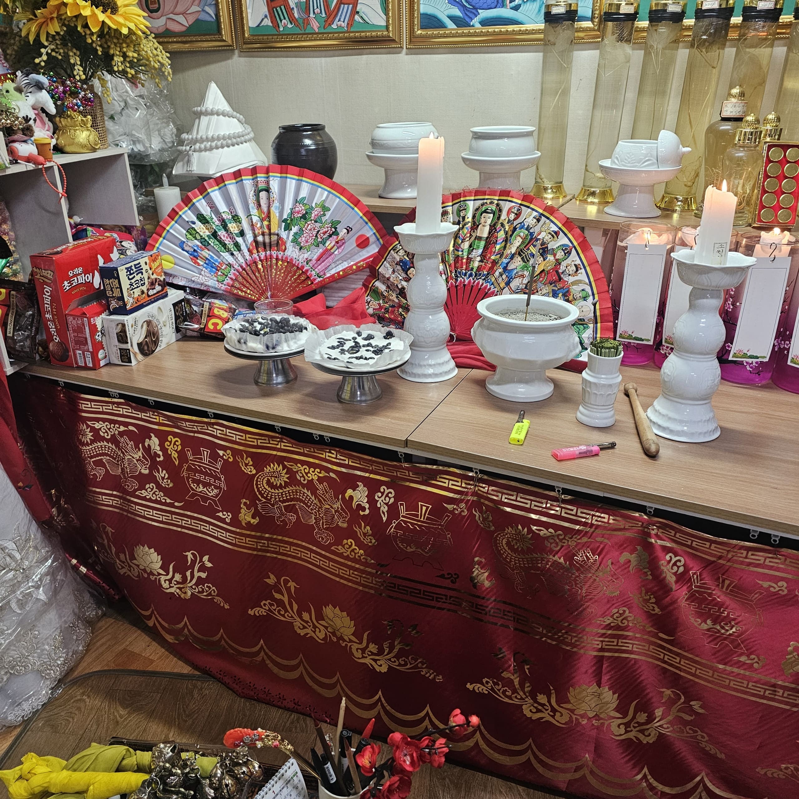 일월용궁선녀 매장